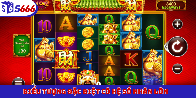 Biểu tượng đặc biệt có hệ số nhân lớn