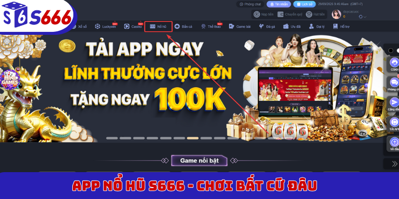 App nổ hũ S666