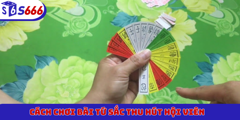 Cách chơi bài Tứ Sắc thu hút hội viên
