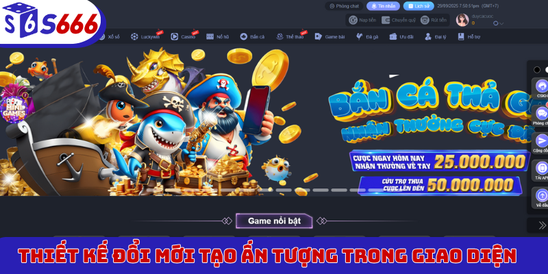 Thiết kế đổi mới tạo ấn tượng trong giao diện